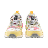 Yamano sneaker with yellow flowers