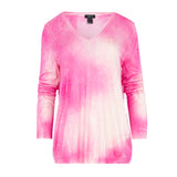 Fuchsia marble jersey
