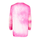 Fuchsia marble jersey