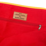 Bolso piel amarillo