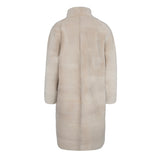 Off-white shaved mink