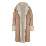 Off-white shaved mink