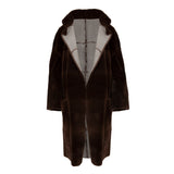 Chocolate shaved mink