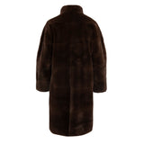 Chocolate shaved mink