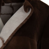 Chocolate shaved mink