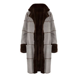 Chocolate shaved mink