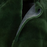 Green shaved mink