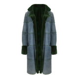 Green shaved mink