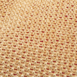 PINK STONE RAFFIA BAG