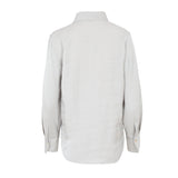 Camisa silver metalizada