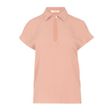 Polera seda nude
