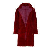 Red scarlet mink