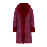 Red scarlet mink
