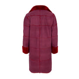 Red scarlet mink