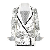 BLACK AND WHITE JACKET