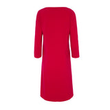 Raspberry techno dress