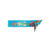 Floral garnet tennis band
