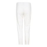 White techno pants