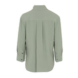 Polera crepe verde