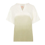 Camiseta degradé verde