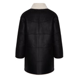Araceli black merino jacket