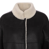 Araceli black merino jacket