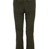 Pantalon ferrara suede verde
