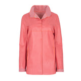 Pink napa Florence frock coat