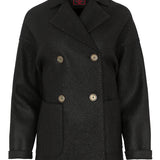 Black cloth coat