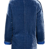 Chaqueta velvet azul