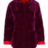 Chacheta velvet bordeaux