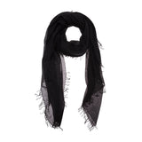 Enrica black scarf