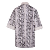 Kaisa gray suede jacket
