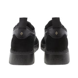 Total black slip-on sneaker