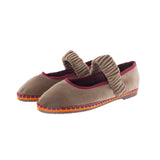 Beige Mafalda Mary Janes