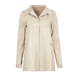Florence nappa stone frock coat