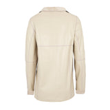 Florence nappa stone frock coat