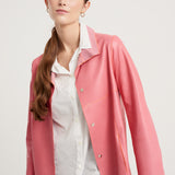 Pink napa Florence frock coat