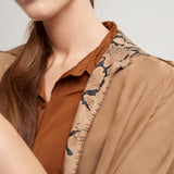 Tobacco suede Kaisa jacket