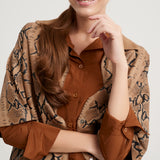 Tobacco suede Kaisa jacket