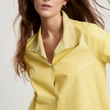Florence napa lemon frock coat