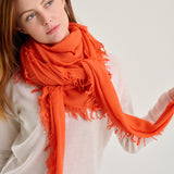 Orange Lella scarf