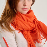 Orange Lella scarf