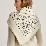 Khaki Hachico Scarf