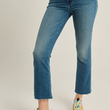 Pantalón Hustler ankle fray azul