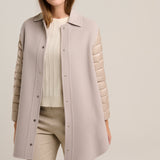 Beige cloth overshirt
