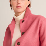 Pink cloth coat
