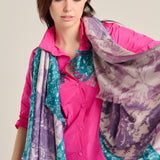 Aloeuw / toile de jouy scarf