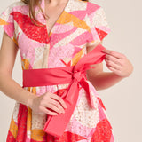 Vestido encaje floral