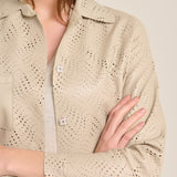 Stone napa overshirt